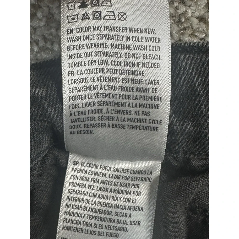 American Eagle Outfitters Jeans‎ Womens 4 Black Cotton Denim Mom Curvy Stretch